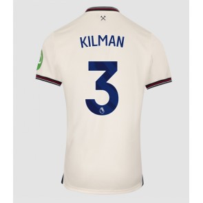 West Ham United Max Kilman #3 Bortatröja 2025-26 Kortärmad